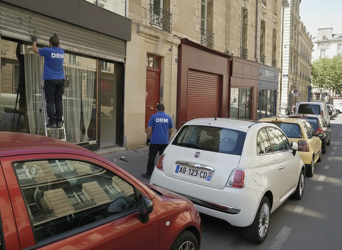 Déblocage de rideau métallique bloqué à Paris 16