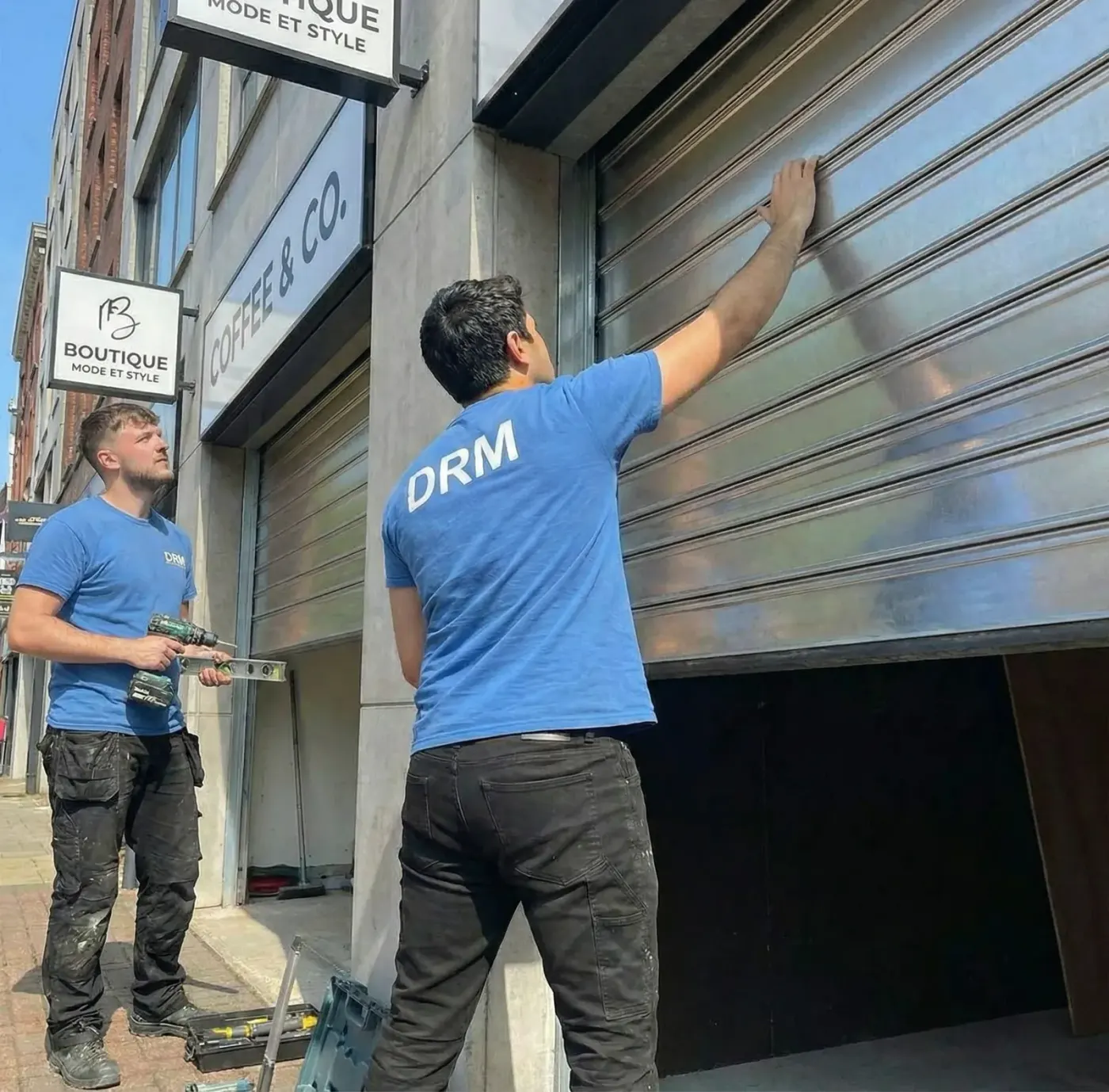 Dépannage rideau métallique d'urgence à Paris 16