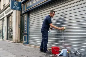 Entretien et maintenance de rideau métallique à Paris 16